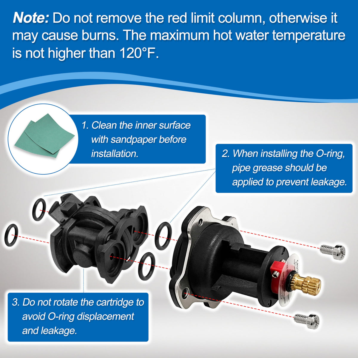 NipponAsia GP876851 ensures Kohler K-304 platform compatibility for retrofit ease.
