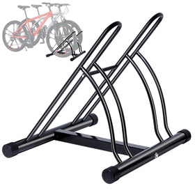 NiQinWuKin Bike Rack assembly shows sturdy tubular steel for durable storage