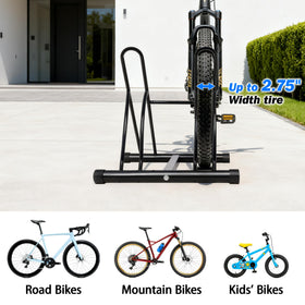 NiQinWuKin Bike Rack PVC feet prevent floor scratches and add grip