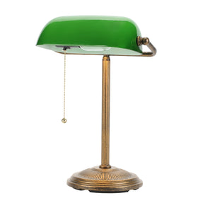 NISSAFORS lamp with pull chain switch for easy on/off operation.