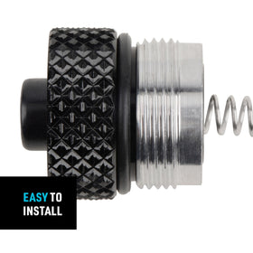 Nite Ize focusable-beam-40m provides adjustable flood-to-spot lighting.