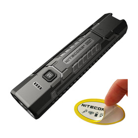 Nitecore EDC07 front view showing compact carry light