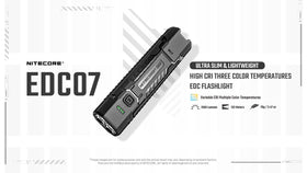Nitecore EDC07 tucked in pocket for daily use