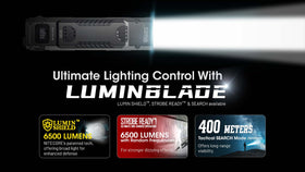 Nitecore EDC29 spotlight mode delivers focused illumination for detail work.