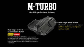 Nitecore EDC29 strobe mode for signaling in emergencies.