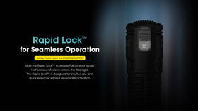 Nitecore EDC31 clip and lanyard provide hands-free access