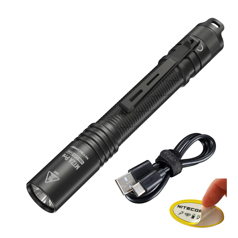 Nitecore MT2A Pro 1000-lumen beam for daily carry.