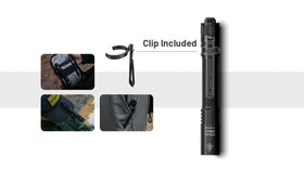 Nitecore MT2A Pro responsive tail switch for quick brightness.
