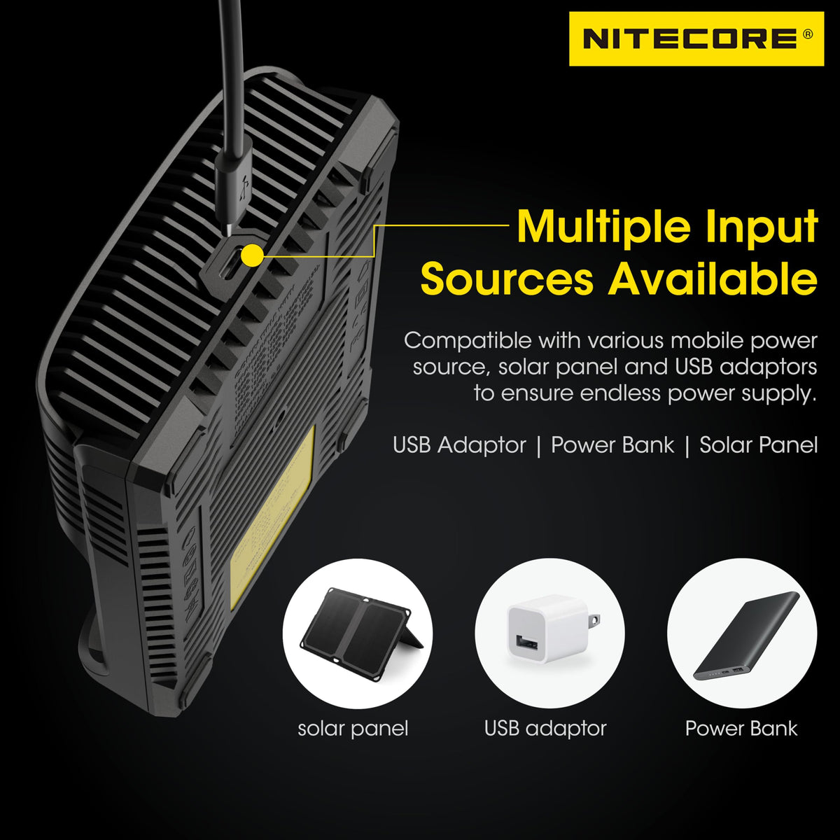 NITECORE UMS4 rugged PC shell provides daily-use durability.