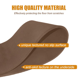 Niteguy versatile furniture gripper pad for sofas on hardwood floors.