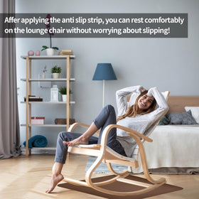 Niteguy thick rubber mat minimizes movement and noise on floors.