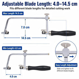 NIUPIKA blade-tension-guide helps maintain proper tension for longer blade life.
