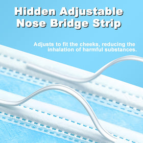 NIWOPO adjustable nose clip demonstrates customizable secure fit