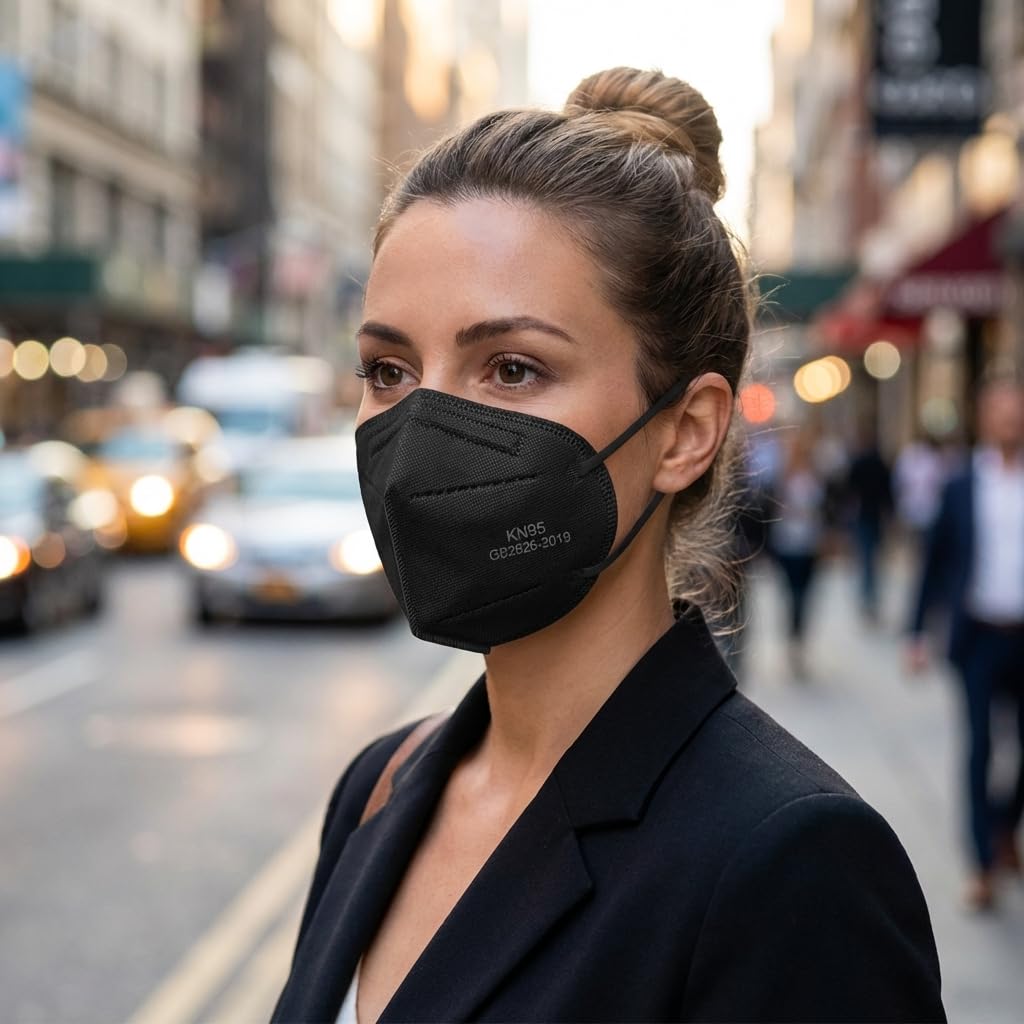 NIWOPO KN95 mask ready for travel and daily activities.