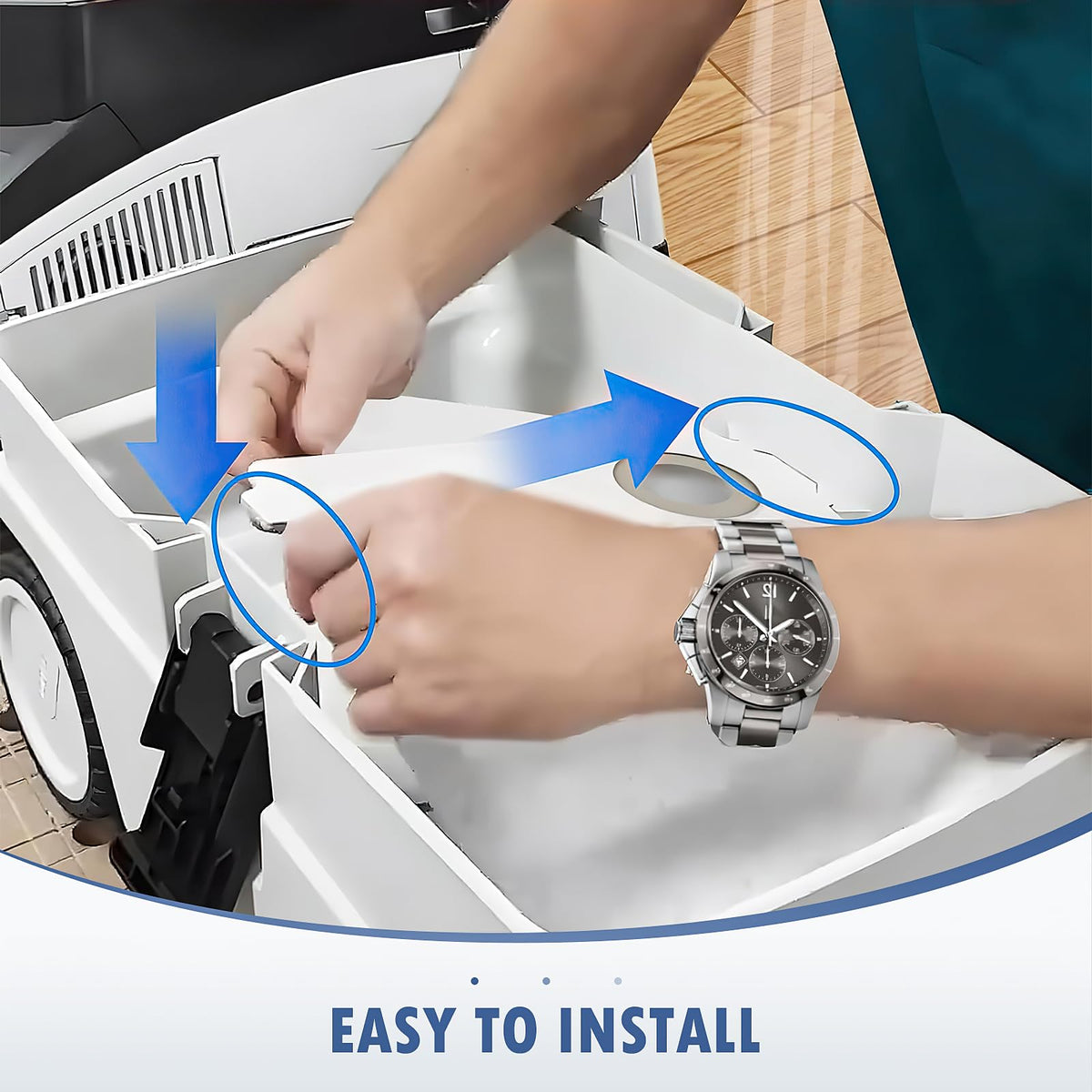 NIXOOT 204308 CT 15 bag supports easy disposal and clean air