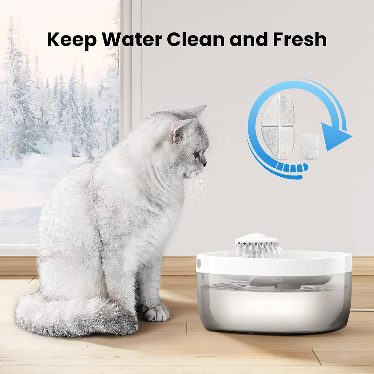 Secure packaging keeps filters fresh until replacement