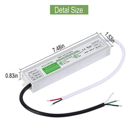 NIYIPXL LED Driver non-dimmable RGB-compatible for color LEDs