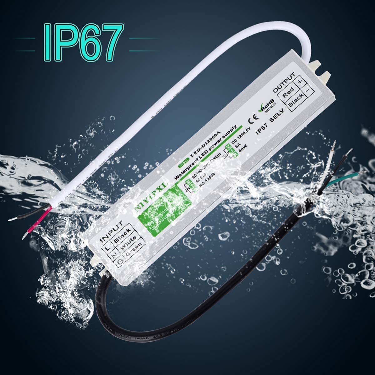 NIYIPXL LED Driver ideal for outdoor strips and decorative lighting