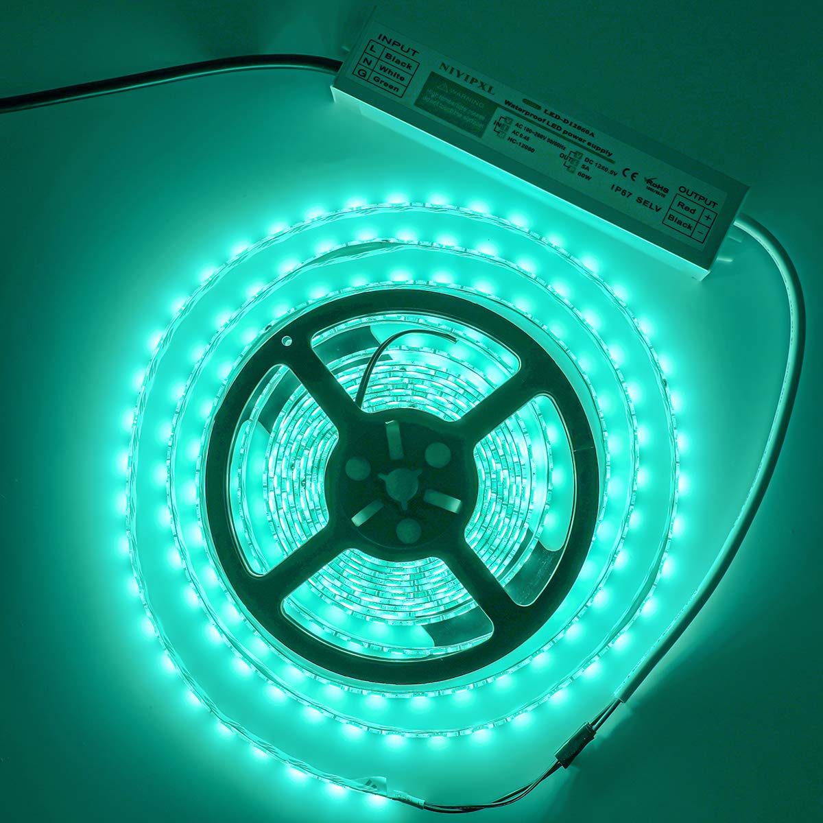 NIYIPXL LED Driver 12V output powers 12V LEDs reliably