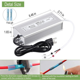 NIYIPXL LED driver not dimmable but works with RGB dimmers