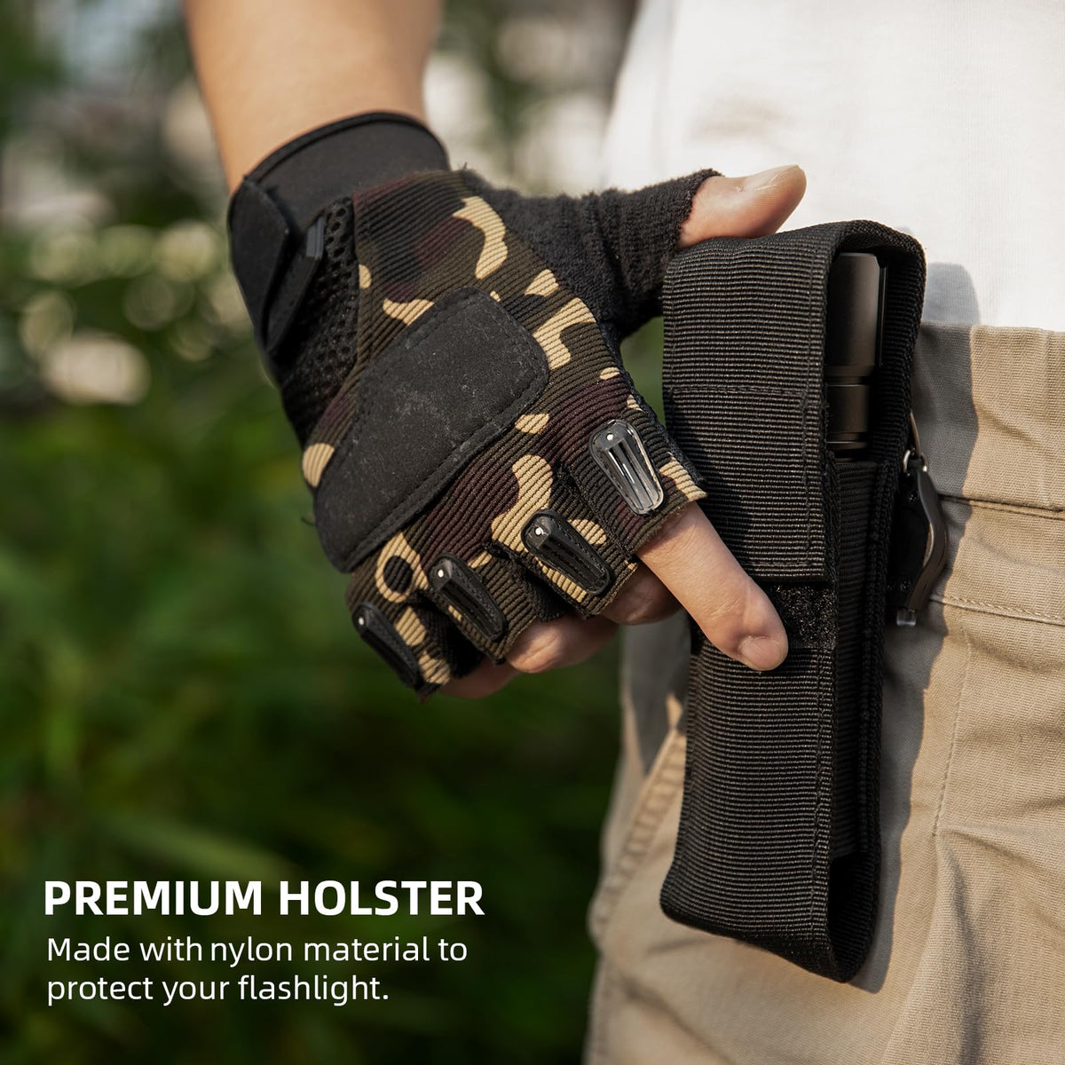 NJ FOREVER compact design ideal for camping and hiking gear