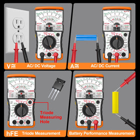 NJTY S471 dB audio level meter for system analysis