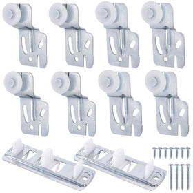 Nkiy Quen front rollers for smooth, quiet wardrobe sliding