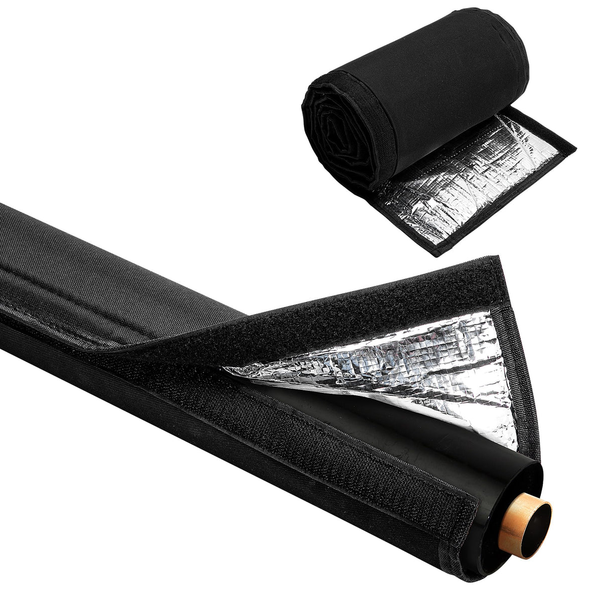 Nkiy Quen 3 layer insulation cover shields outdoor copper pipes from sun and weather