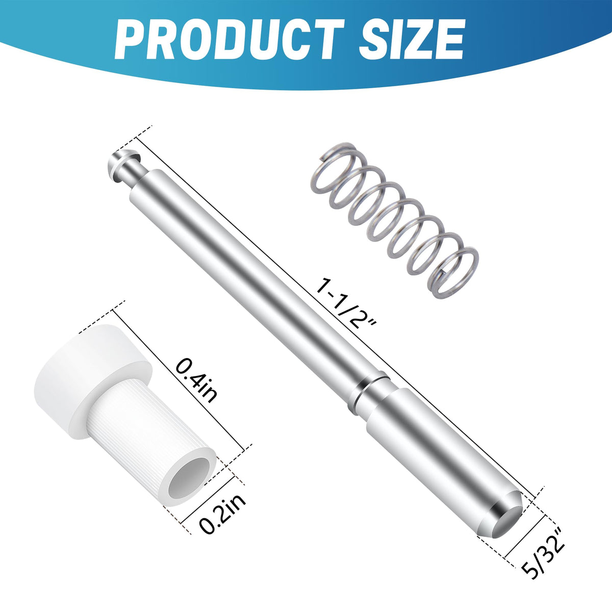 Nkiy Quen aluminum pin one and one half inch offers durable replacement