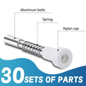 Nkiy Quen push in design enables tool-free installation