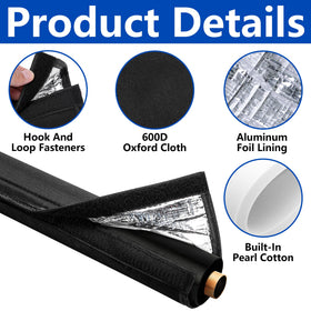 Durable outer 600D Oxford fabric on Nkiy Quen insulation sleeve