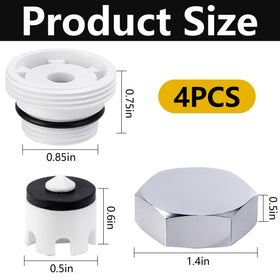 Nkiy Quen stainless steel vacuum breaker cap resists corrosion