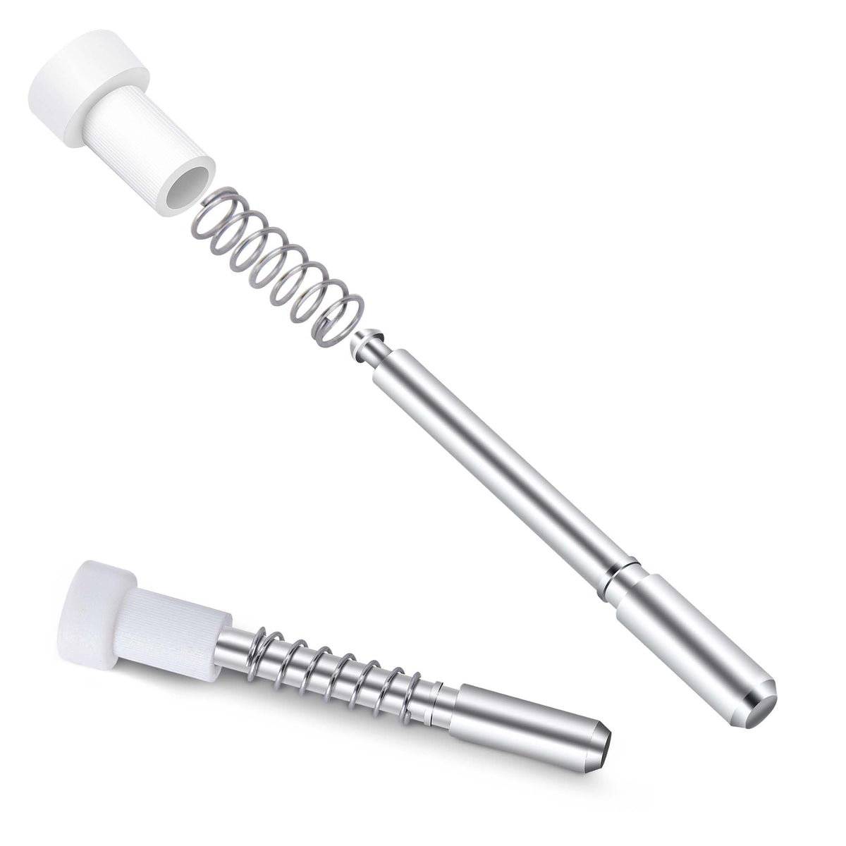 Nkiy Quen window screen plunger latches with caps secure screens reliably