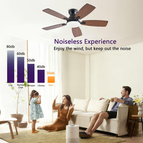 NKPU low-profile DC motor runs quietly for peaceful indoor environments.