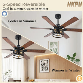 NKPU two downrods for installation on angled ceilings (6in and 10in).