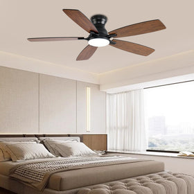 NKPU indoor outdoor use ceiling fan suitable for gazebo or porch