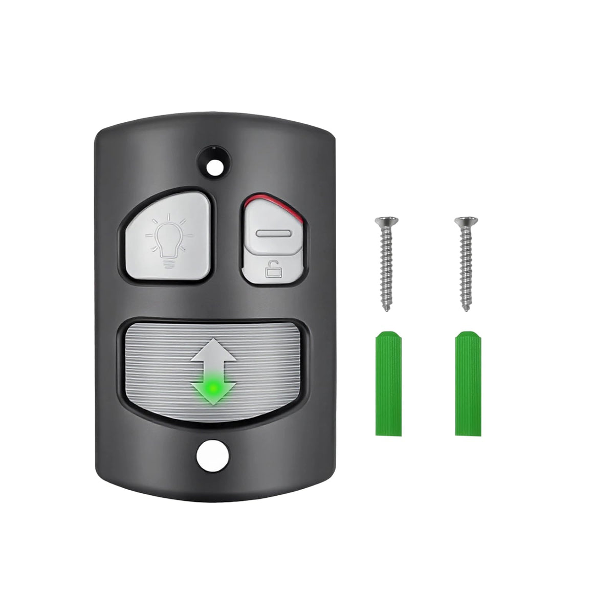 NLDZGA wall mount panel with light button for easy operation