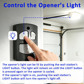 NLDZGA control panel open and close arrows for door control