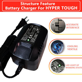 Nlkvilla HT21-401-003-12 US plug indicator lights showing charging status.