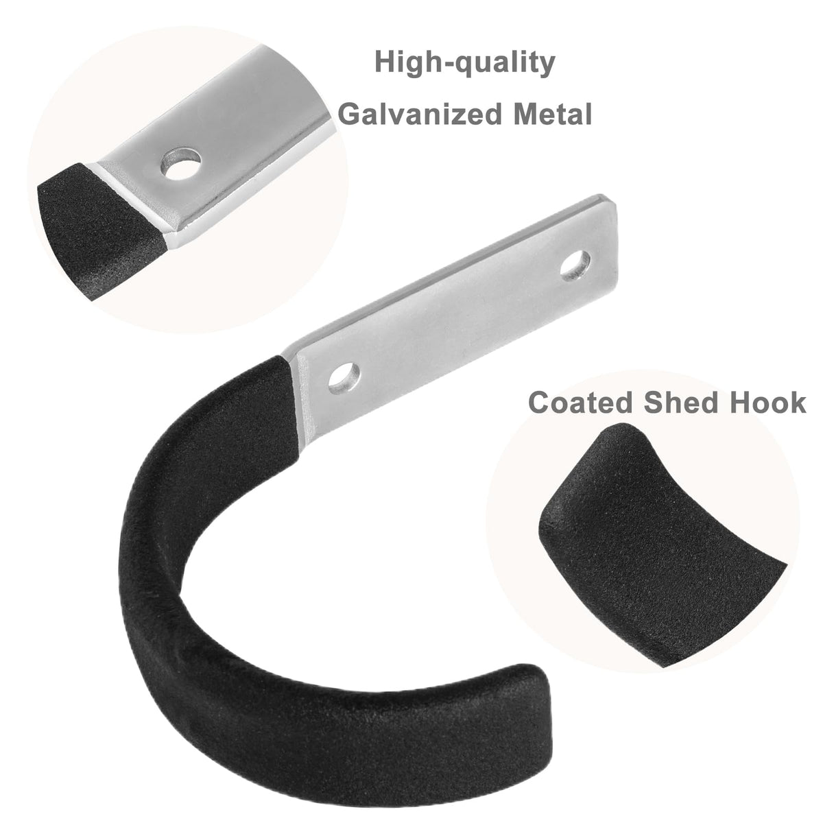 Nlmyt heavy-duty J-hook wall mount supports bulky tools securely