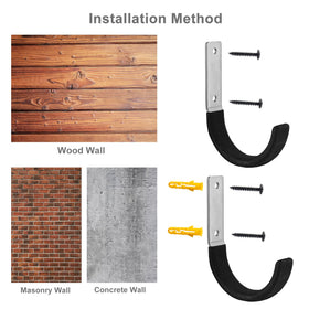 Nlmyt kit includes screws and anchors for quick setup