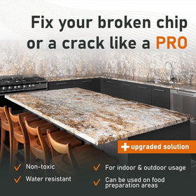 NNREPAIR Mixing spatula helps accurate mixing for reliable repair material consistency.