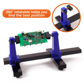 Noah desoldering support tool keeps components steady during soldering sessions
