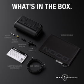 NOCO Air AL5 travel-ready setup for on-the-go use