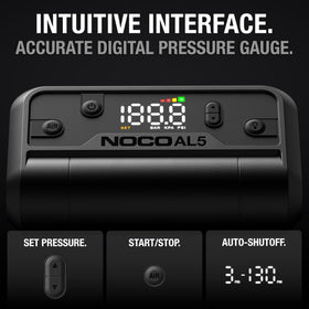 NOCO Air AL5 valve adapters for Schrader and Presta