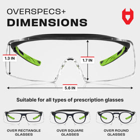 NoCry adjustable temples ensure a comfortable, secure fit