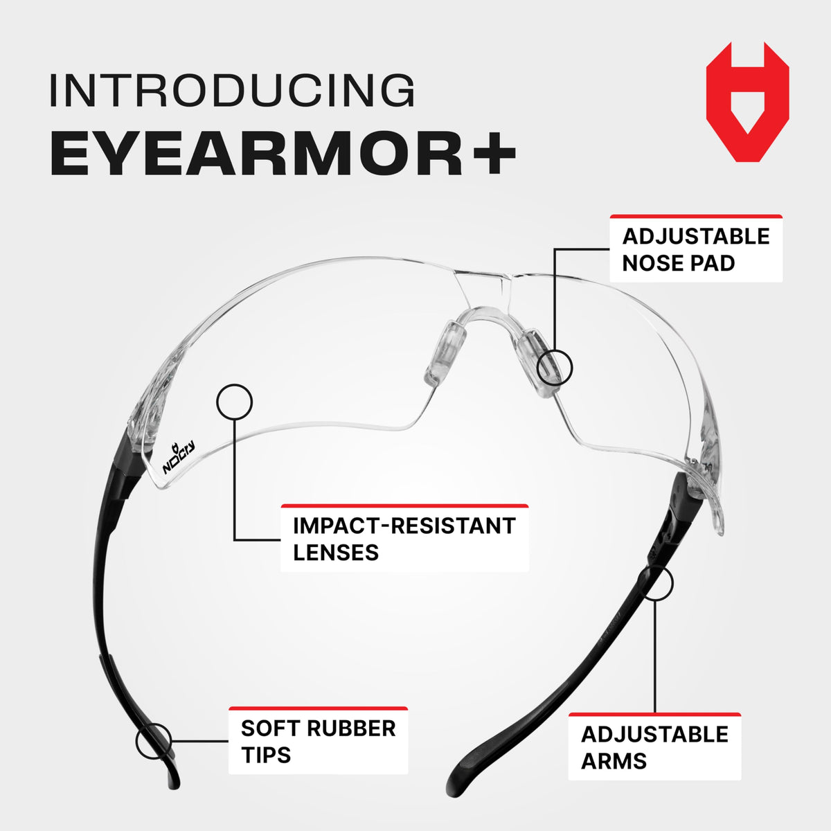 NoCry anti-fog lenses deliver clearer vision during range sessions