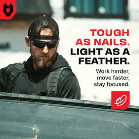 NoCry lightweight frame enables all-day comfort on site