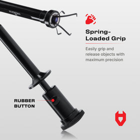 NoCry bright LED light illuminates the work area during retrieval tasks