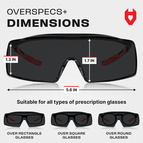NoCry durable polycarbonate lenses delivering clear, distortion-free vision